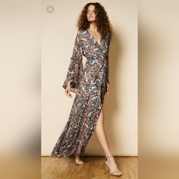 Hutch Dresses & Skirts - Anthropologie Hutch Butterfly Wrap Dress